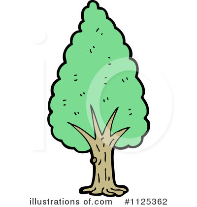 Royalty-Free (RF) Tree Clipart Illustration by lineartestpilot - Stock Sample #1125362