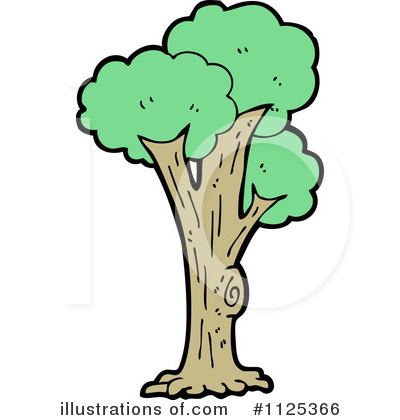 Royalty-Free (RF) Tree Clipart Illustration by lineartestpilot - Stock Sample #1125366