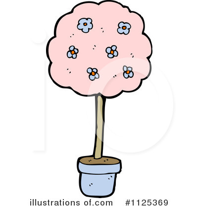 Potted Tree Clipart #1125369 by lineartestpilot