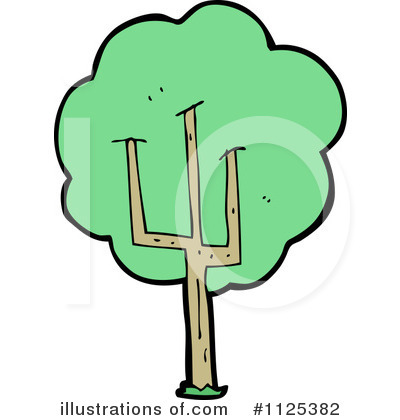 Royalty-Free (RF) Tree Clipart Illustration by lineartestpilot - Stock Sample #1125382