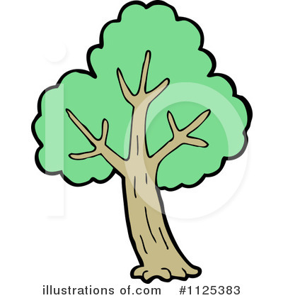 Royalty-Free (RF) Tree Clipart Illustration by lineartestpilot - Stock Sample #1125383