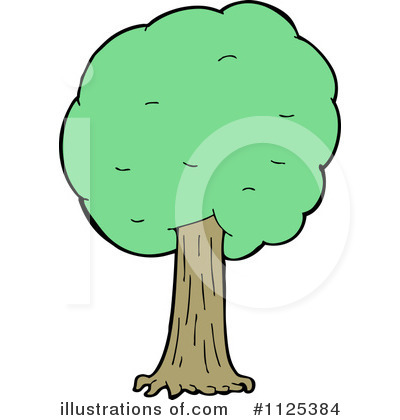Royalty-Free (RF) Tree Clipart Illustration by lineartestpilot - Stock Sample #1125384