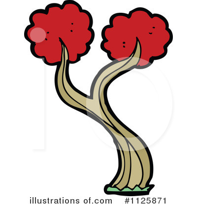 Royalty-Free (RF) Tree Clipart Illustration by lineartestpilot - Stock Sample #1125871