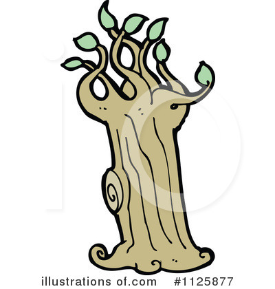 Royalty-Free (RF) Tree Clipart Illustration by lineartestpilot - Stock Sample #1125877