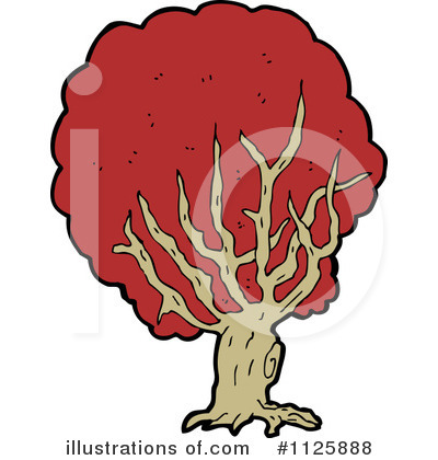 Royalty-Free (RF) Tree Clipart Illustration by lineartestpilot - Stock Sample #1125888