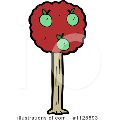 Royalty-Free (RF) Tree Clipart Illustration by lineartestpilot - Stock Sample #1125893