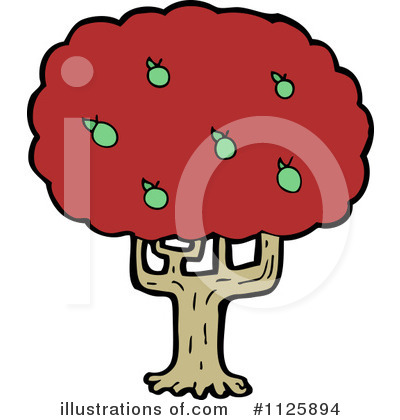 Royalty-Free (RF) Tree Clipart Illustration by lineartestpilot - Stock Sample #1125894