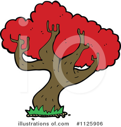 Royalty-Free (RF) Tree Clipart Illustration by lineartestpilot - Stock Sample #1125906