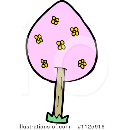 Royalty-Free (RF) Tree Clipart Illustration by lineartestpilot - Stock Sample #1125916