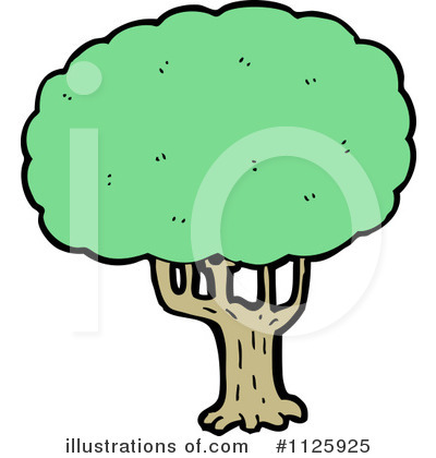 Royalty-Free (RF) Tree Clipart Illustration by lineartestpilot - Stock Sample #1125925