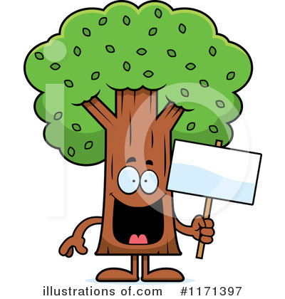 Royalty-Free (RF) Tree Clipart Illustration by Cory Thoman - Stock Sample #1171397