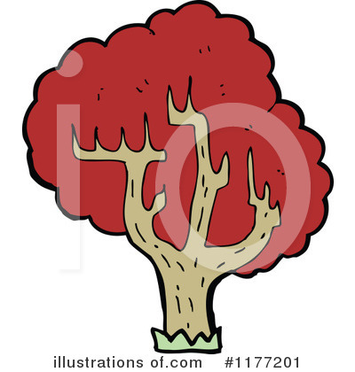 Royalty-Free (RF) Tree Clipart Illustration by lineartestpilot - Stock Sample #1177201