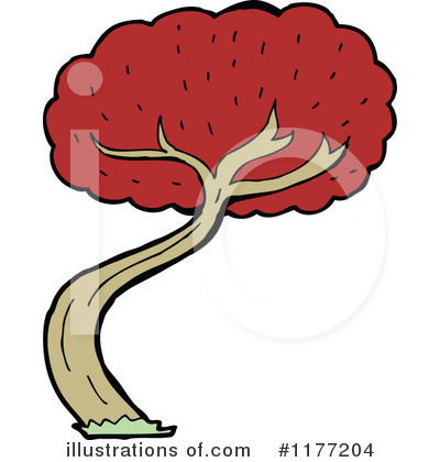 Royalty-Free (RF) Tree Clipart Illustration by lineartestpilot - Stock Sample #1177204