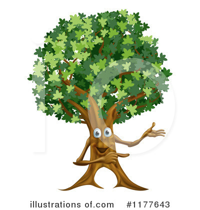 Royalty-Free (RF) Tree Clipart Illustration by AtStockIllustration - Stock Sample #1177643