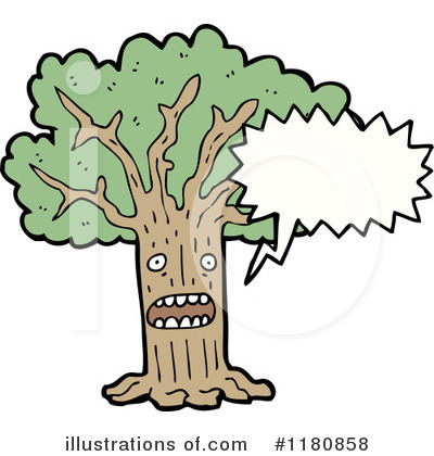Royalty-Free (RF) Tree Clipart Illustration by lineartestpilot - Stock Sample #1180858