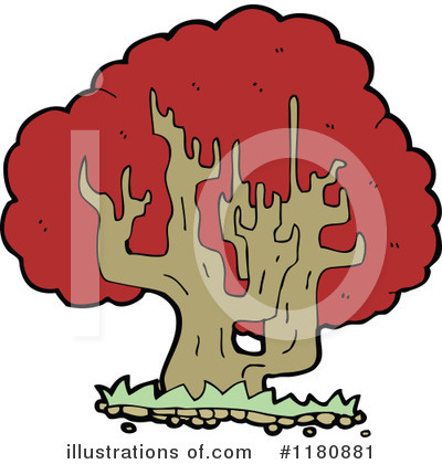 Royalty-Free (RF) Tree Clipart Illustration by lineartestpilot - Stock Sample #1180881