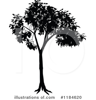 Royalty-Free (RF) Tree Clipart Illustration by dero - Stock Sample #1184620