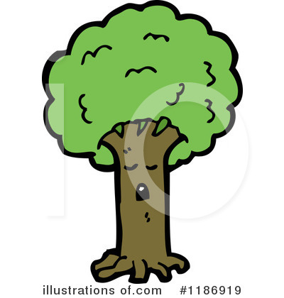 Royalty-Free (RF) Tree Clipart Illustration by lineartestpilot - Stock Sample #1186919