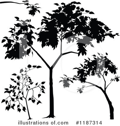 Royalty-Free (RF) Tree Clipart Illustration by dero - Stock Sample #1187314