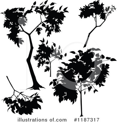Royalty-Free (RF) Tree Clipart Illustration by dero - Stock Sample #1187317