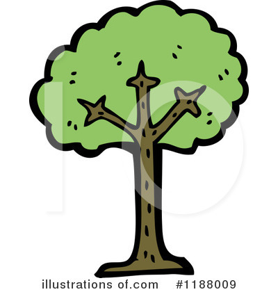 Royalty-Free (RF) Tree Clipart Illustration by lineartestpilot - Stock Sample #1188009