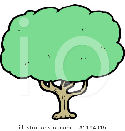 Royalty-Free (RF) Tree Clipart Illustration by lineartestpilot - Stock Sample #1194015