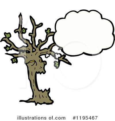 Royalty-Free (RF) Tree Clipart Illustration by lineartestpilot - Stock Sample #1195467