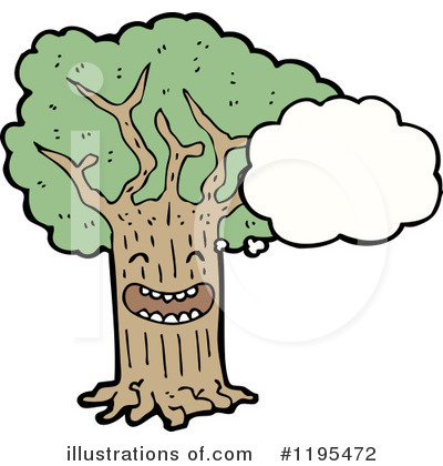 Royalty-Free (RF) Tree Clipart Illustration by lineartestpilot - Stock Sample #1195472