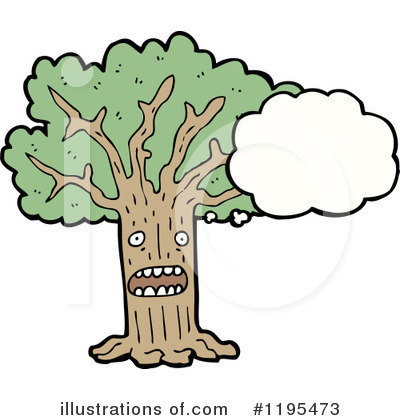 Royalty-Free (RF) Tree Clipart Illustration by lineartestpilot - Stock Sample #1195473