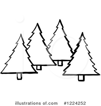 Royalty-Free (RF) Tree Clipart Illustration by Picsburg - Stock Sample #1224252