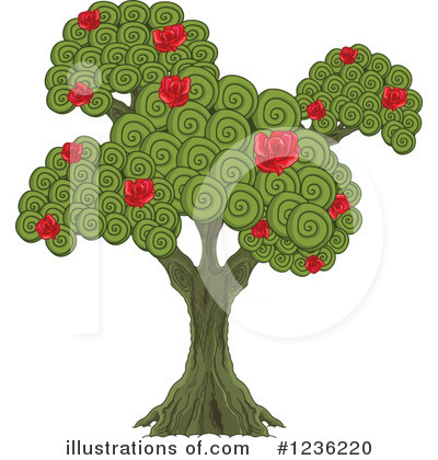 Rose Clipart #1236220 by Pushkin