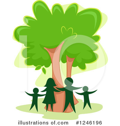 Royalty-Free (RF) Tree Clipart Illustration by BNP Design Studio - Stock Sample #1246196