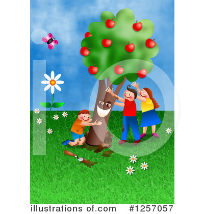 Royalty-Free (RF) Tree Clipart Illustration by Prawny - Stock Sample #1257057