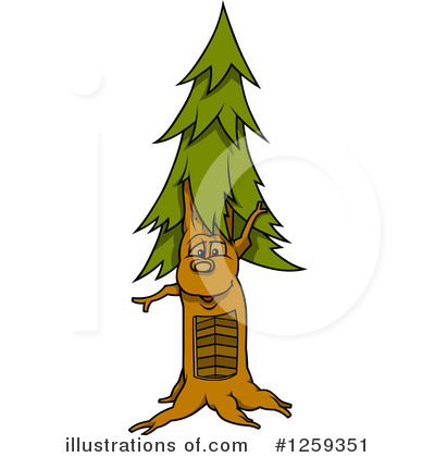 Conifer Clipart #1259351 by dero