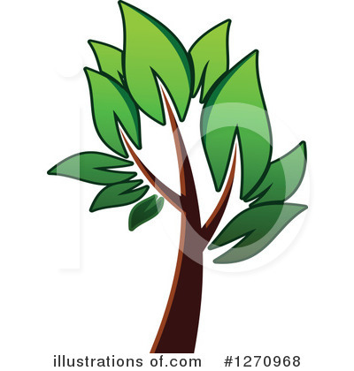 Royalty-Free (RF) Tree Clipart Illustration by Vector Tradition SM - Stock Sample #1270968