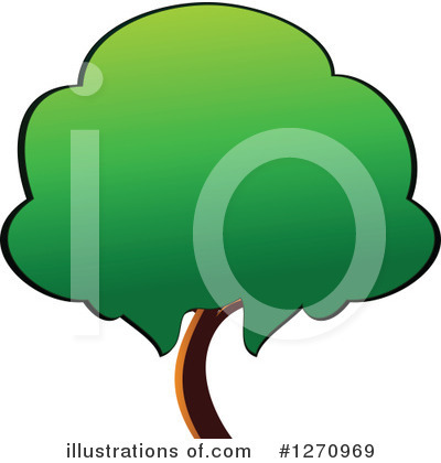 Royalty-Free (RF) Tree Clipart Illustration by Vector Tradition SM - Stock Sample #1270969
