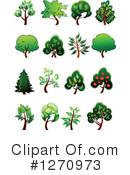 Tree Clipart #1270973 by Vector Tradition SM
