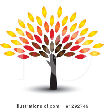 Royalty-Free (RF) Tree Clipart Illustration by ColorMagic - Stock Sample #1292749