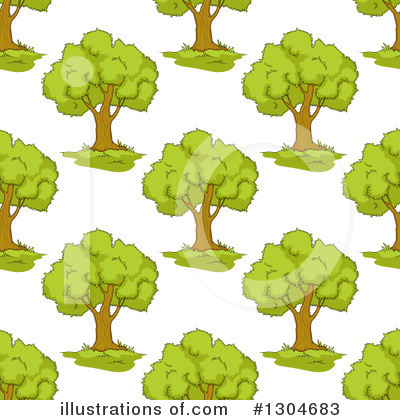 Royalty-Free (RF) Tree Clipart Illustration by Vector Tradition SM - Stock Sample #1304683