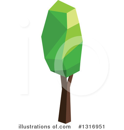 Royalty-Free (RF) Tree Clipart Illustration by Vector Tradition SM - Stock Sample #1316951