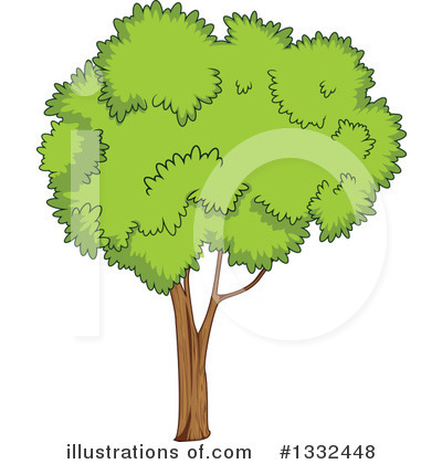 Royalty-Free (RF) Tree Clipart Illustration by Vector Tradition SM - Stock Sample #1332448