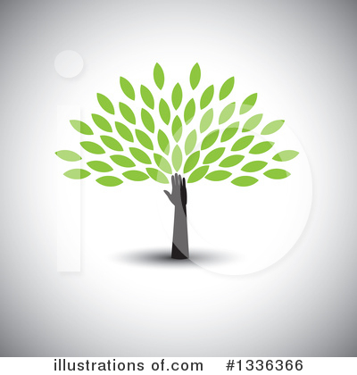 Royalty-Free (RF) Tree Clipart Illustration by ColorMagic - Stock Sample #1336366
