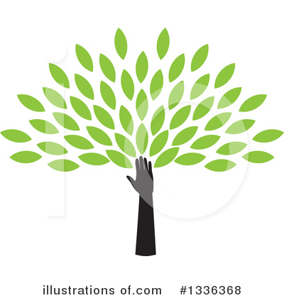 Royalty-Free (RF) Tree Clipart Illustration by ColorMagic - Stock Sample #1336368