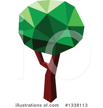 Royalty-Free (RF) Tree Clipart Illustration by Vector Tradition SM - Stock Sample #1338113