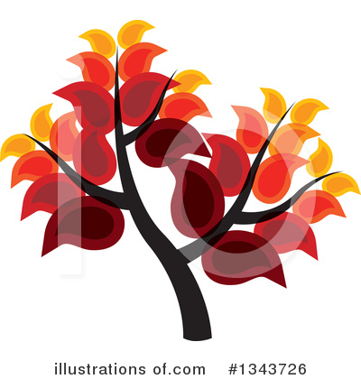Royalty-Free (RF) Tree Clipart Illustration by ColorMagic - Stock Sample #1343726