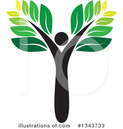 Royalty-Free (RF) Tree Clipart Illustration by ColorMagic - Stock Sample #1343733