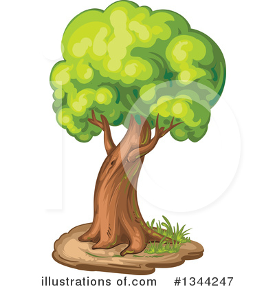 Royalty-Free (RF) Tree Clipart Illustration by merlinul - Stock Sample #1344247