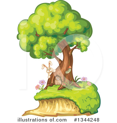 Royalty-Free (RF) Tree Clipart Illustration by merlinul - Stock Sample #1344248