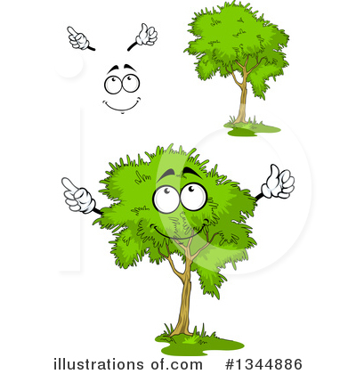 Royalty-Free (RF) Tree Clipart Illustration by Vector Tradition SM - Stock Sample #1344886