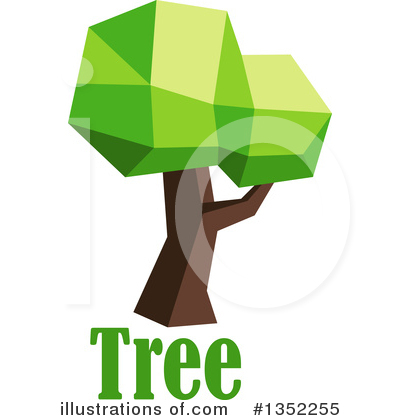 Royalty-Free (RF) Tree Clipart Illustration by Vector Tradition SM - Stock Sample #1352255